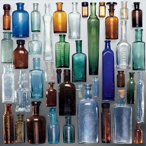 Spell Jar Bottles in different colors