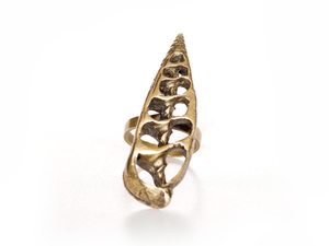 Sea Shell Ring, Vertical