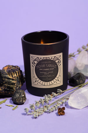 New & Waning Moon Candle