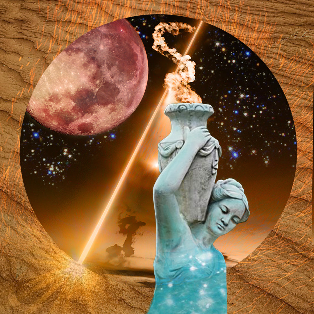 Total Lunar Eclipse + Full Moon in Aquarius, July 27, 2018: Collective Consciousness