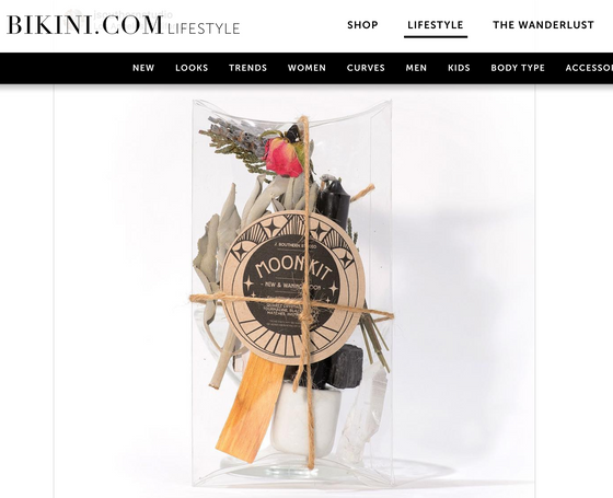 J. Southern Studio Moon Ritual Kits featured on Bikini.com