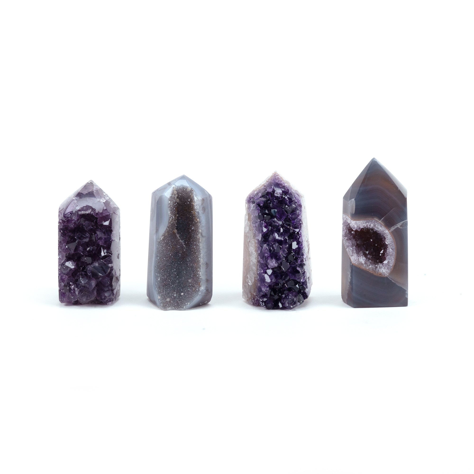 Amethyst Geode Towers