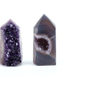 Amethyst Geode Towers