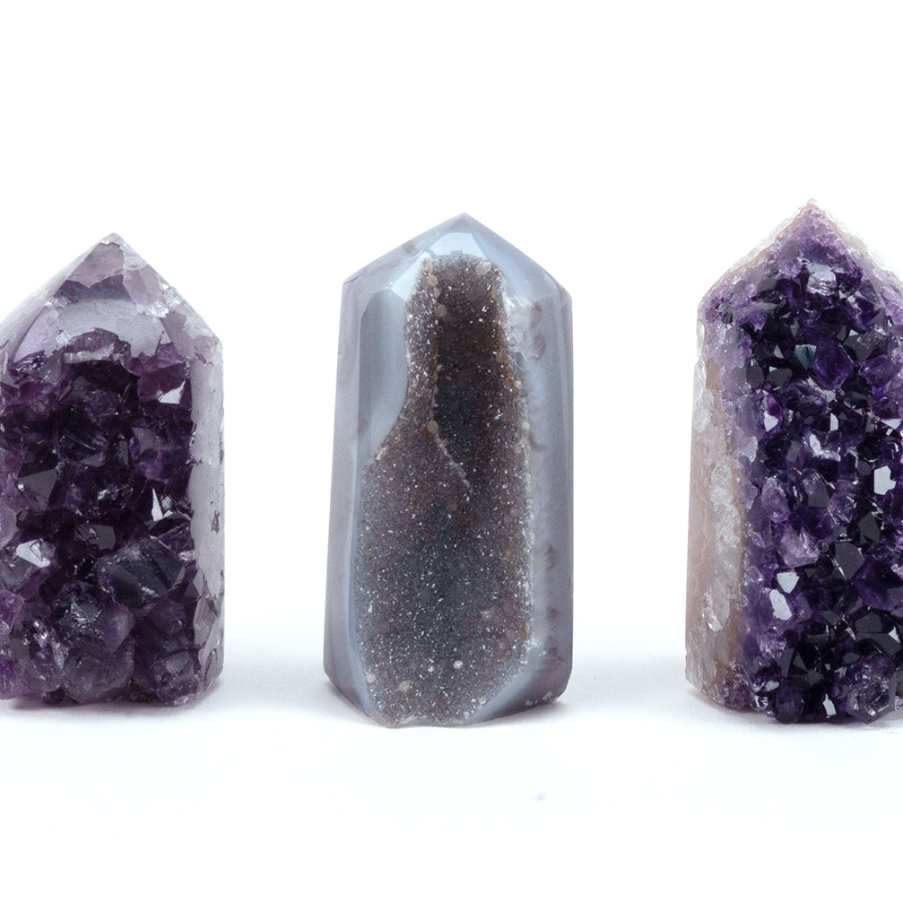 Amethyst Geode Towers