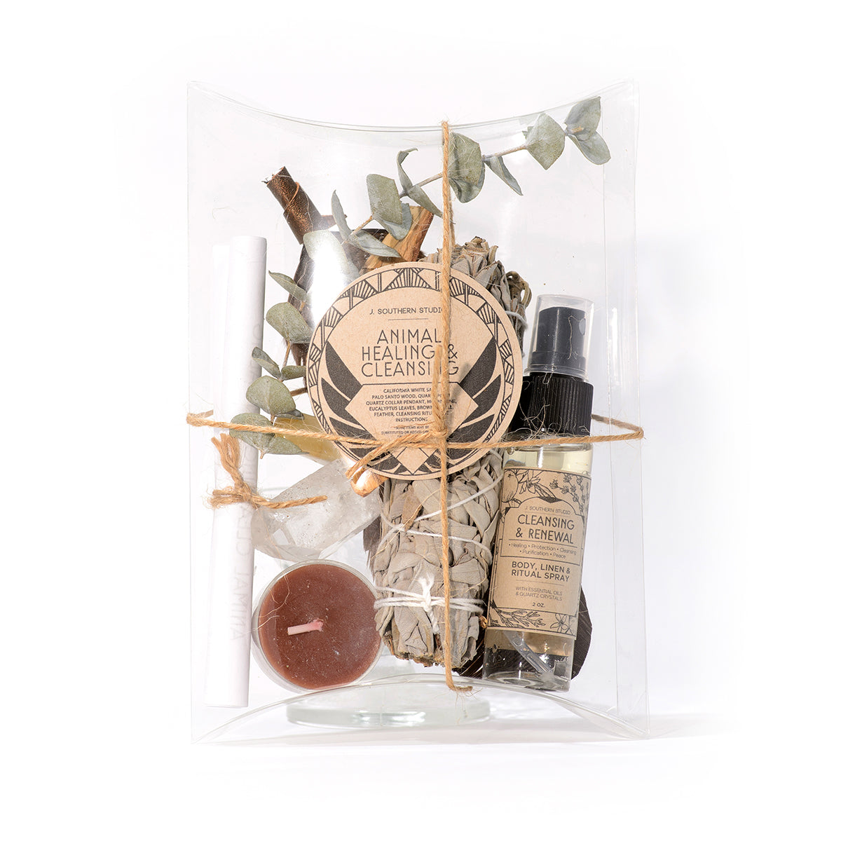 Animal Healing & Cleansing Deluxe Ritual Kit