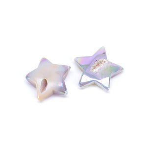 Aura Agate Crystal Stars