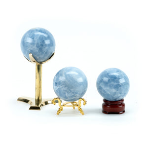 Blue Calcite Sphere