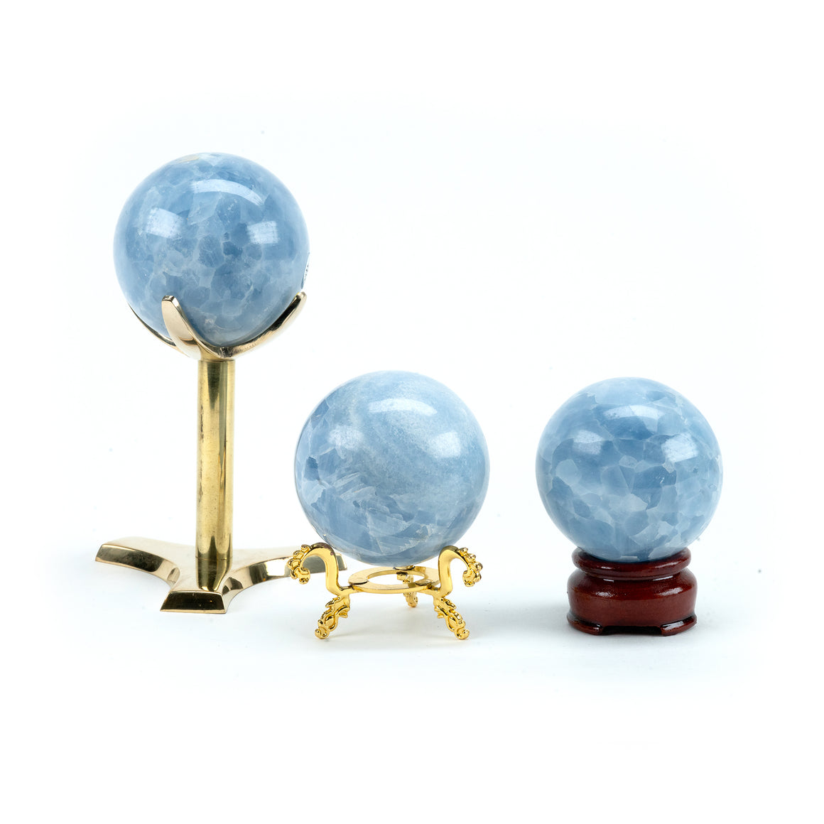 Blue Calcite Sphere