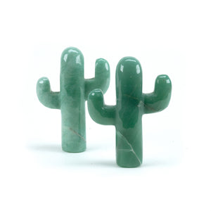 Green Aventurine Cactus