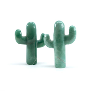 Green Aventurine Cactus