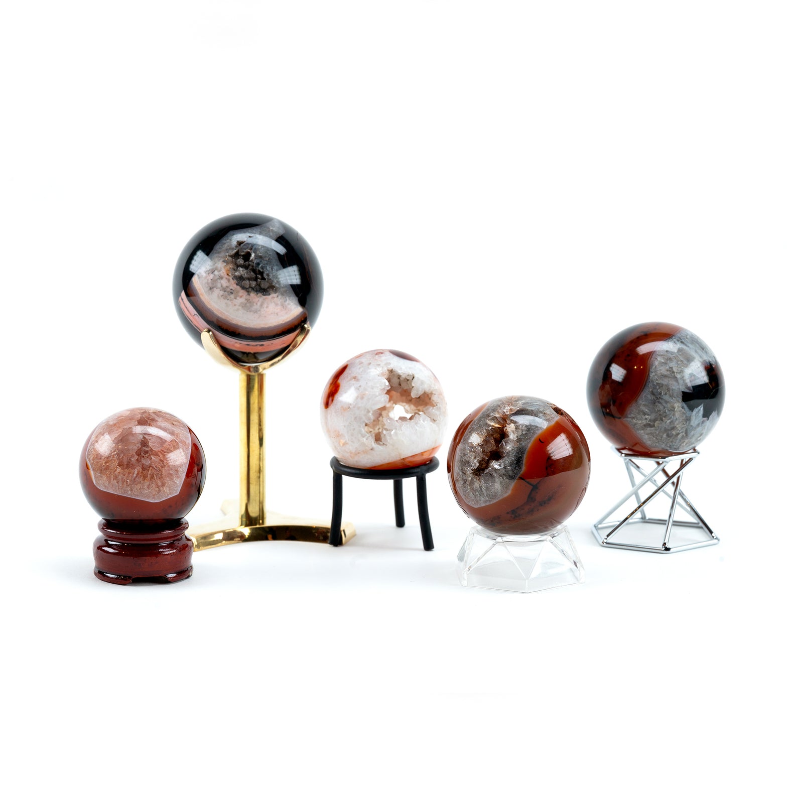 Carnelian Spheres
