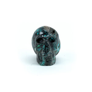 Chrysocolla Skulls