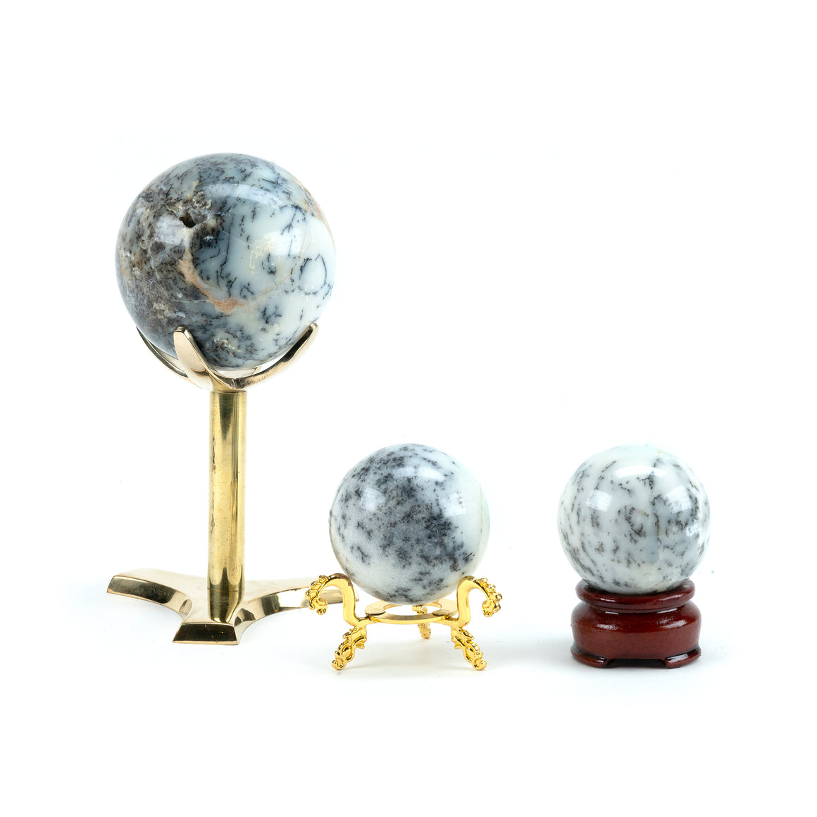 Dendritic Agate Sphere