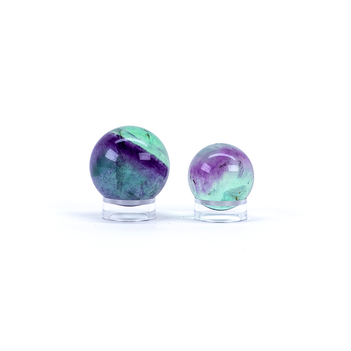 Mini Fluorite Sphere, A Quality