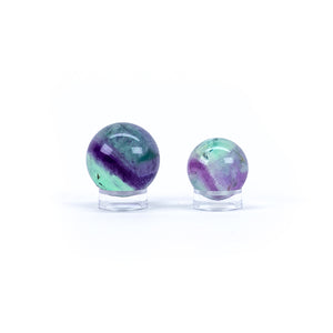 Mini Fluorite Sphere, A Quality