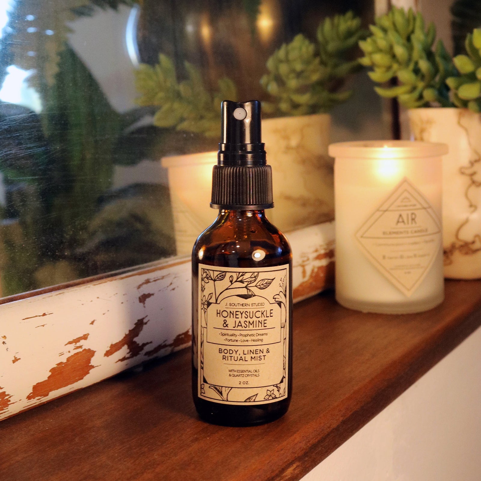 Honeysuckle & Jasmine Ritual Mist - *CLEARANCE on OLD/ DEFFECTIVE BOTTLES*