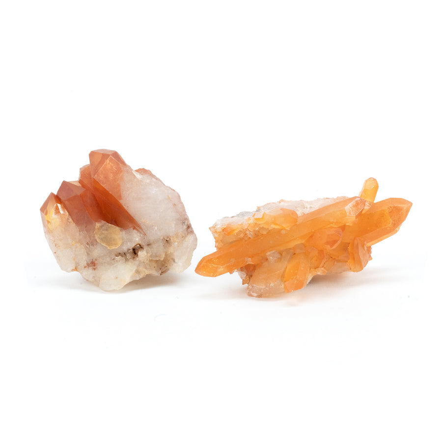 Hematoid Quartz Clusters