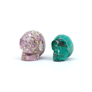 Phosphosidierite Mineral Skulls