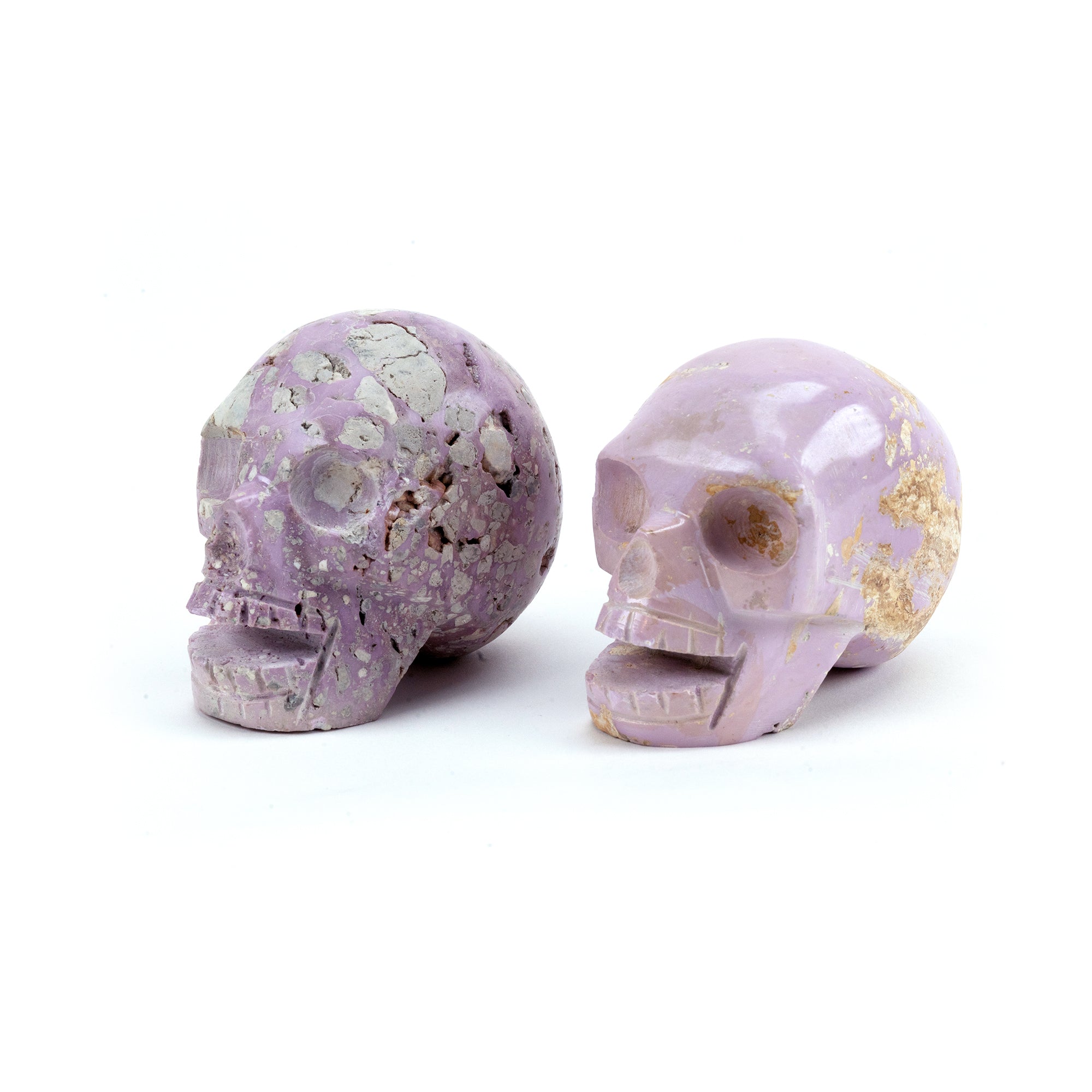 Phosphosidierite Mineral Skulls
