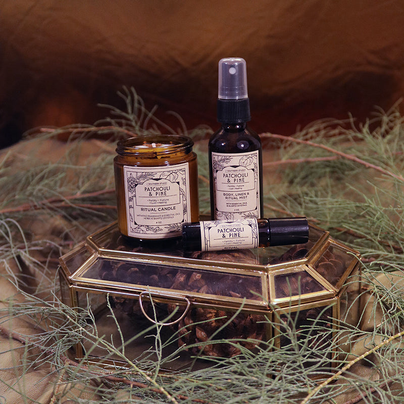 Patchouli & Pine Ritual Mist - *CLEARANCE on OLD/ DEFFECTIVE BOTTLES*