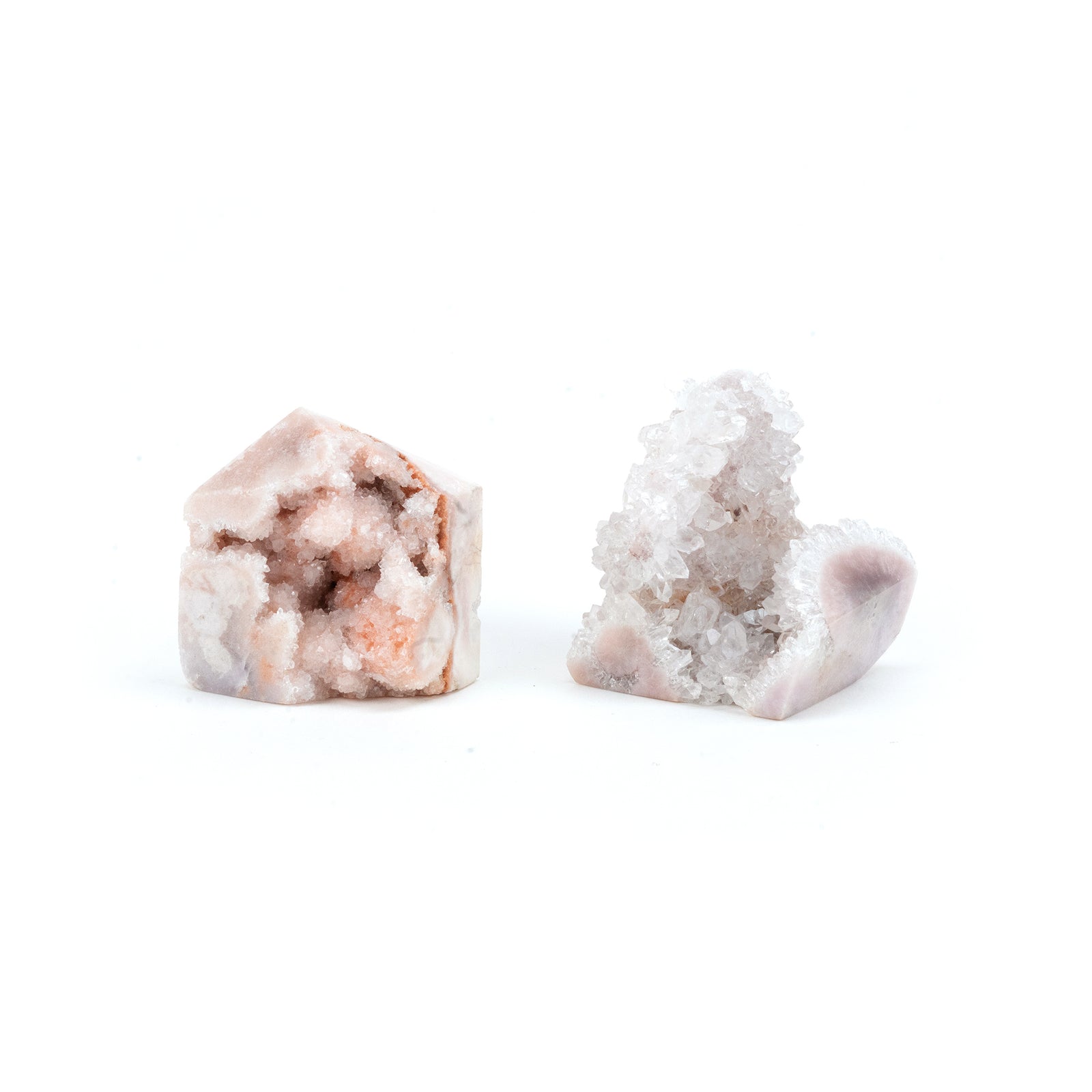 Pink Amethyst Clusters and Towers
