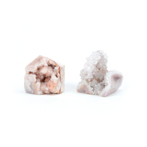 Pink Amethyst Clusters and Towers