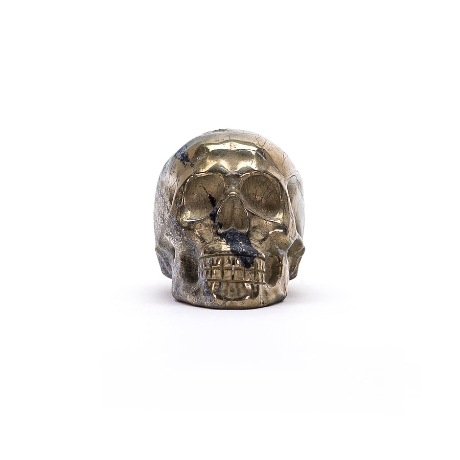 Pyrite Skull