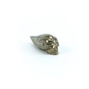Pyrite Mineral Skulls