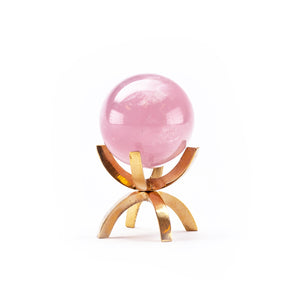 Rose Quartz Sphere, A Quality