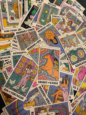 Flower Child Tarot Deck & Guidebook