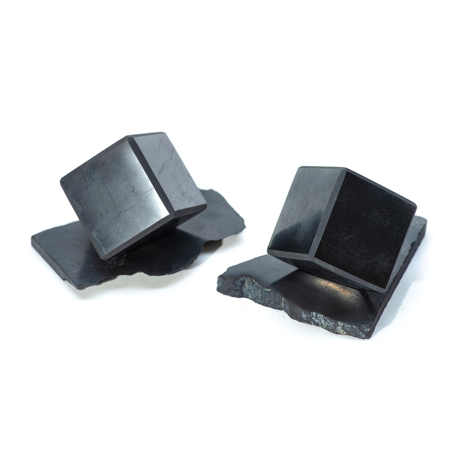 Shungite Cube Art Object