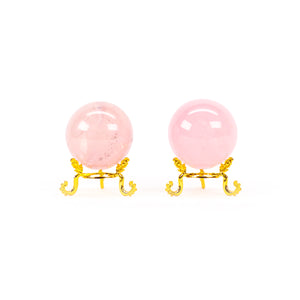 Star Rose Quartz Sphere, AA+ Quality