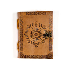 Celestial Eye Leather Notebook