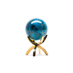 Blue Apatite Sphere