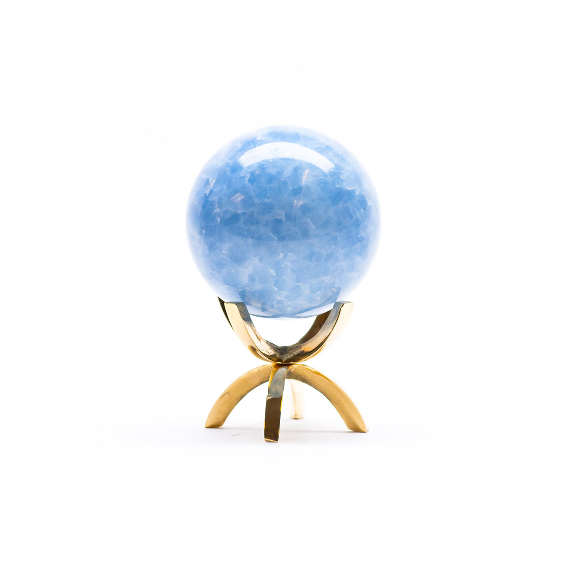 Blue Calcite Sphere