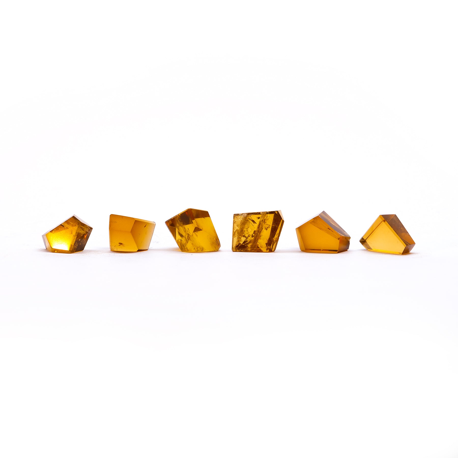 AAA Quality Citrine Faceted Freeform Gemstone