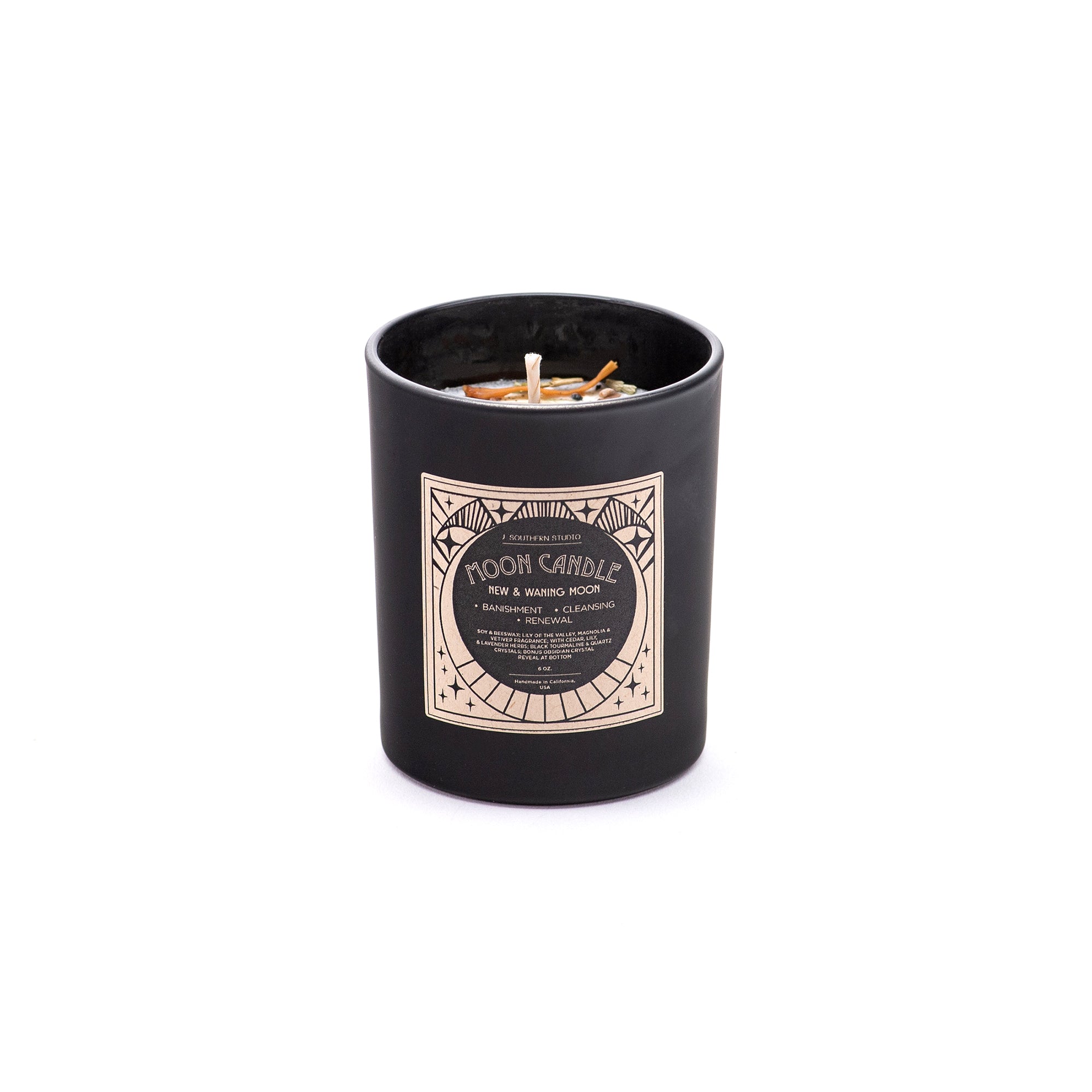 New & Waning Moon Candle