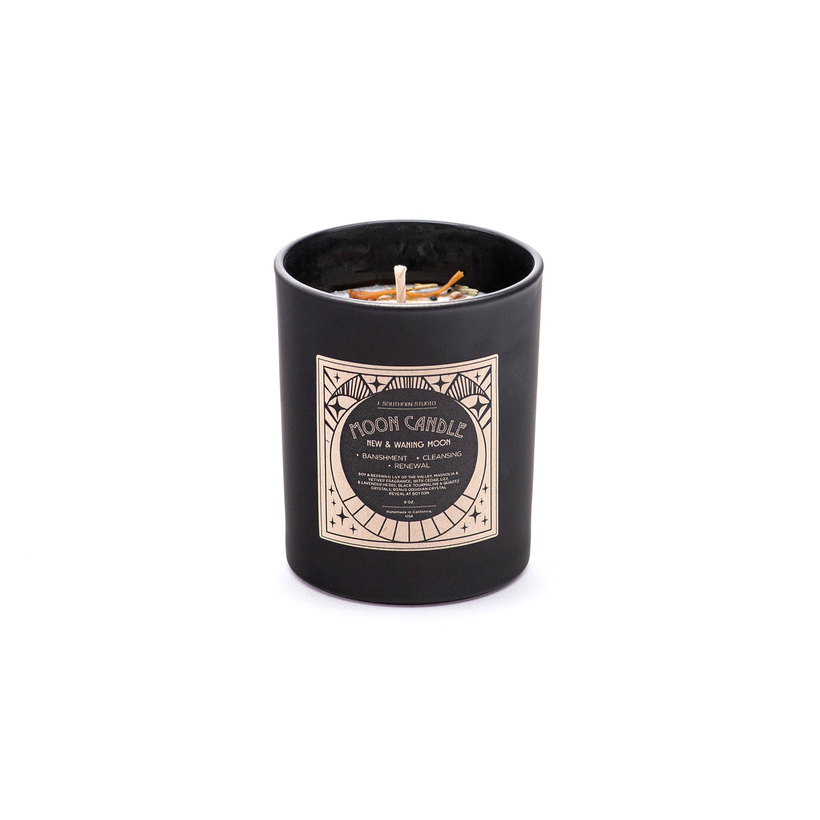 New & Waning Moon Candle