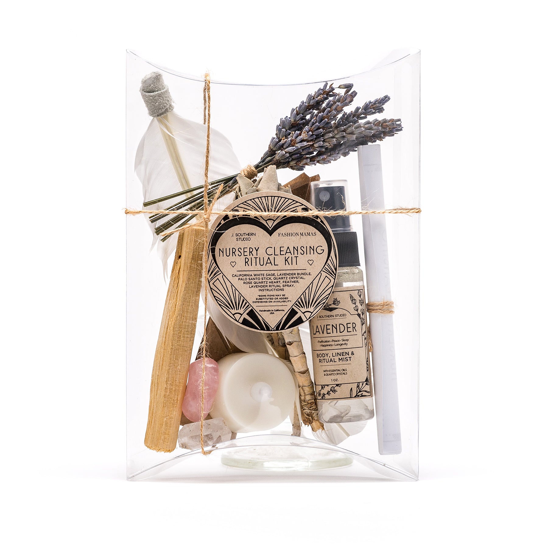 Purifying Ritual Kit Nursery Cleansing Ritual Kit : Spell Kit : Smudge Kit : Witch Kit ...