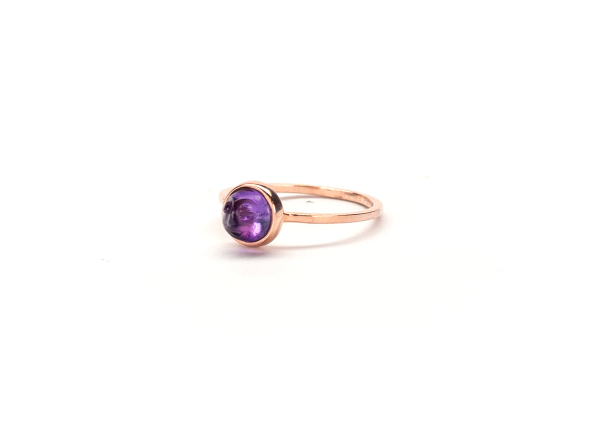 Man in the Moon Simple Stone Ring