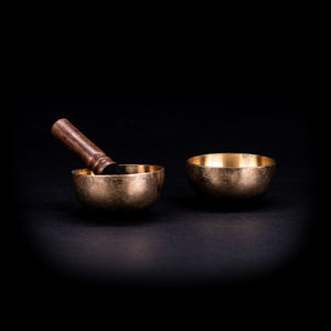 Mini Vintage Brass Singing Bowls