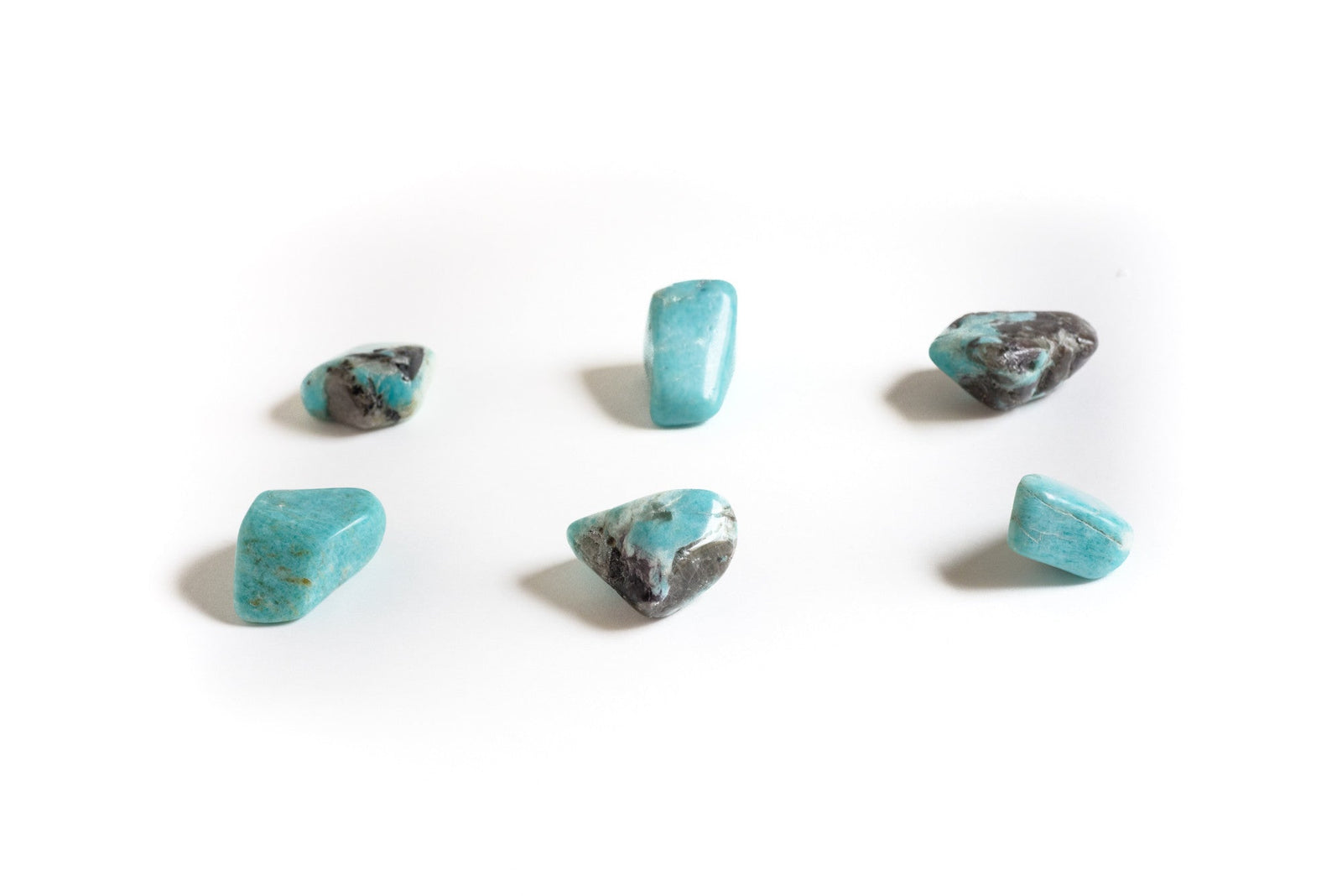 Amazonite, tumbled, one piece
