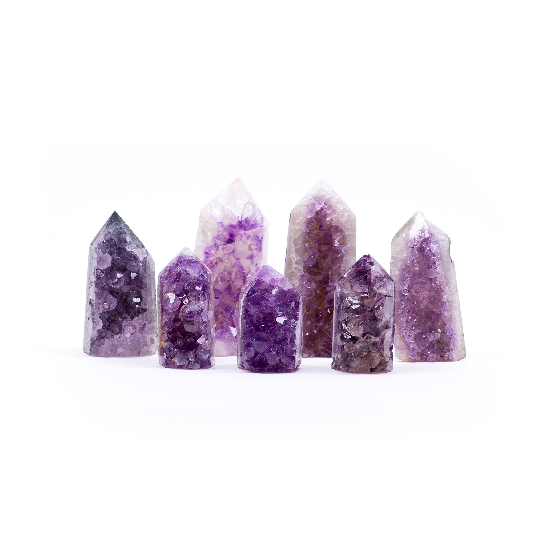 Amethyst Geode Towers