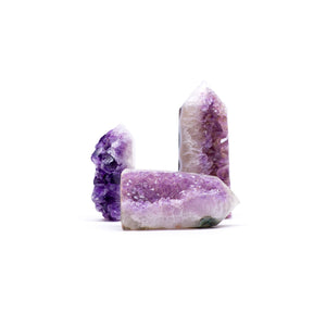 Amethyst Geode Towers
