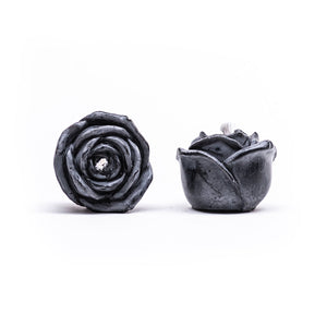 Black Rose Beeswax Candle