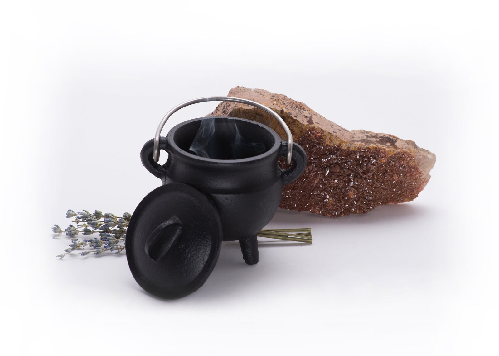 Cast Iron Cauldron, Black