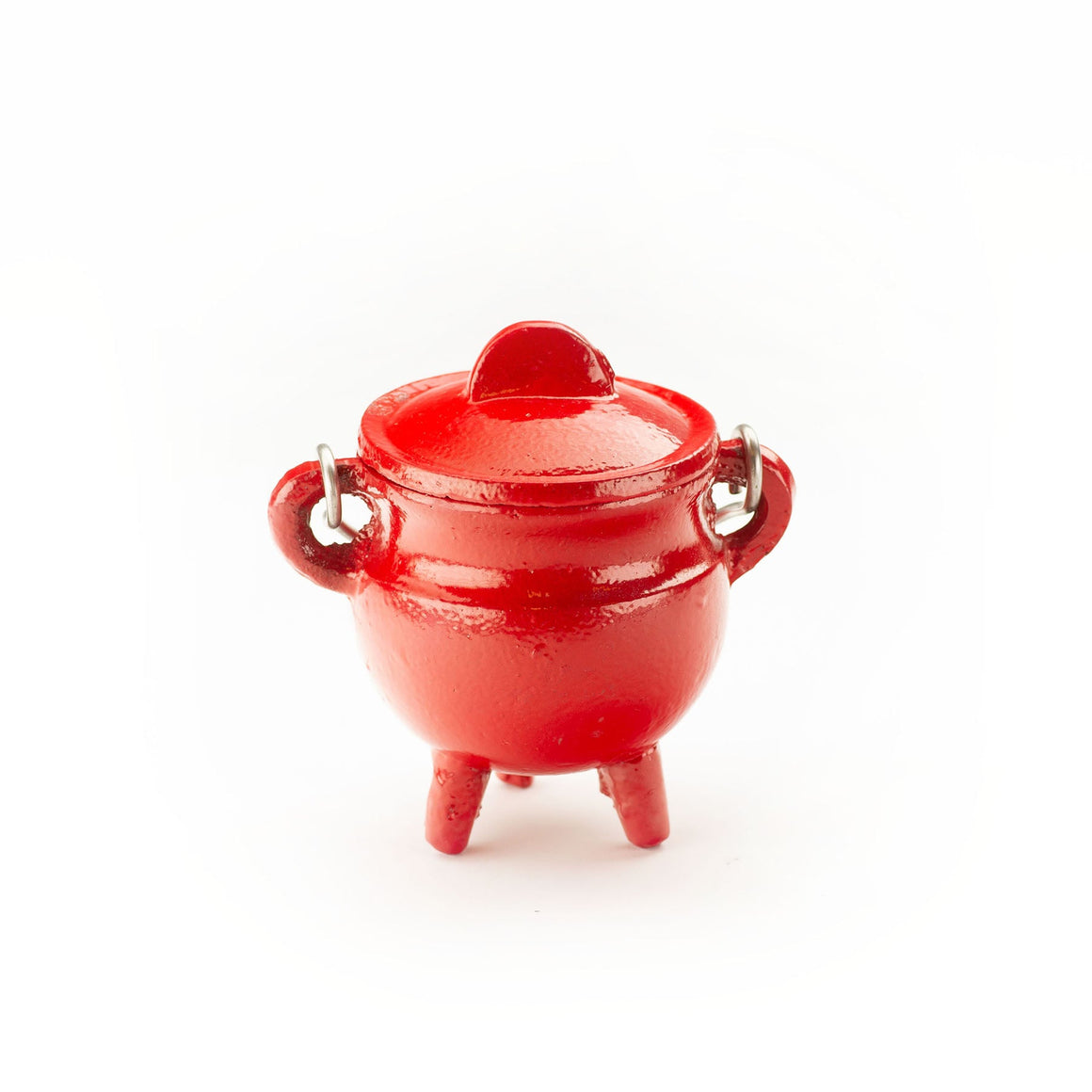 Cast Iron Cauldron, Red