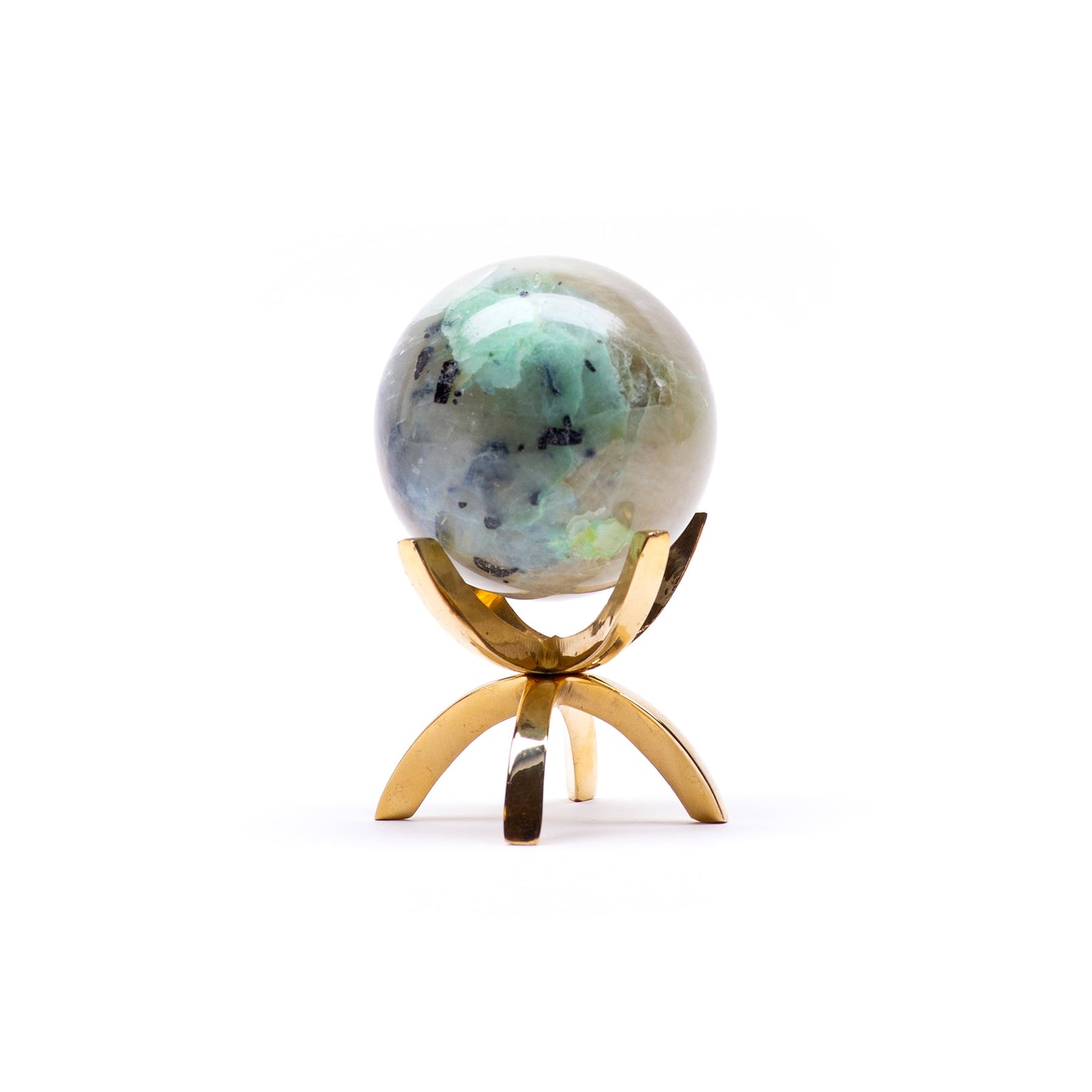 Garnierite Green Moonstone Sphere