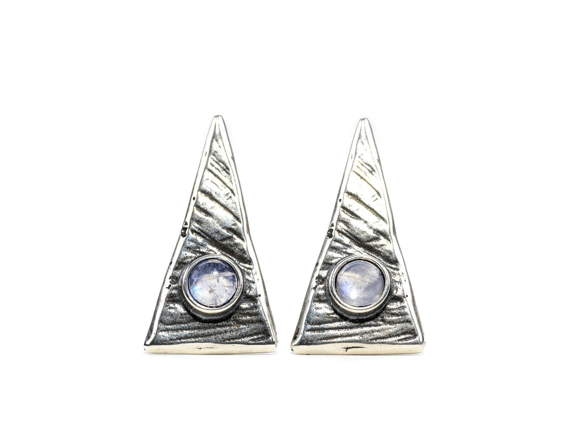Large Triangle Studs