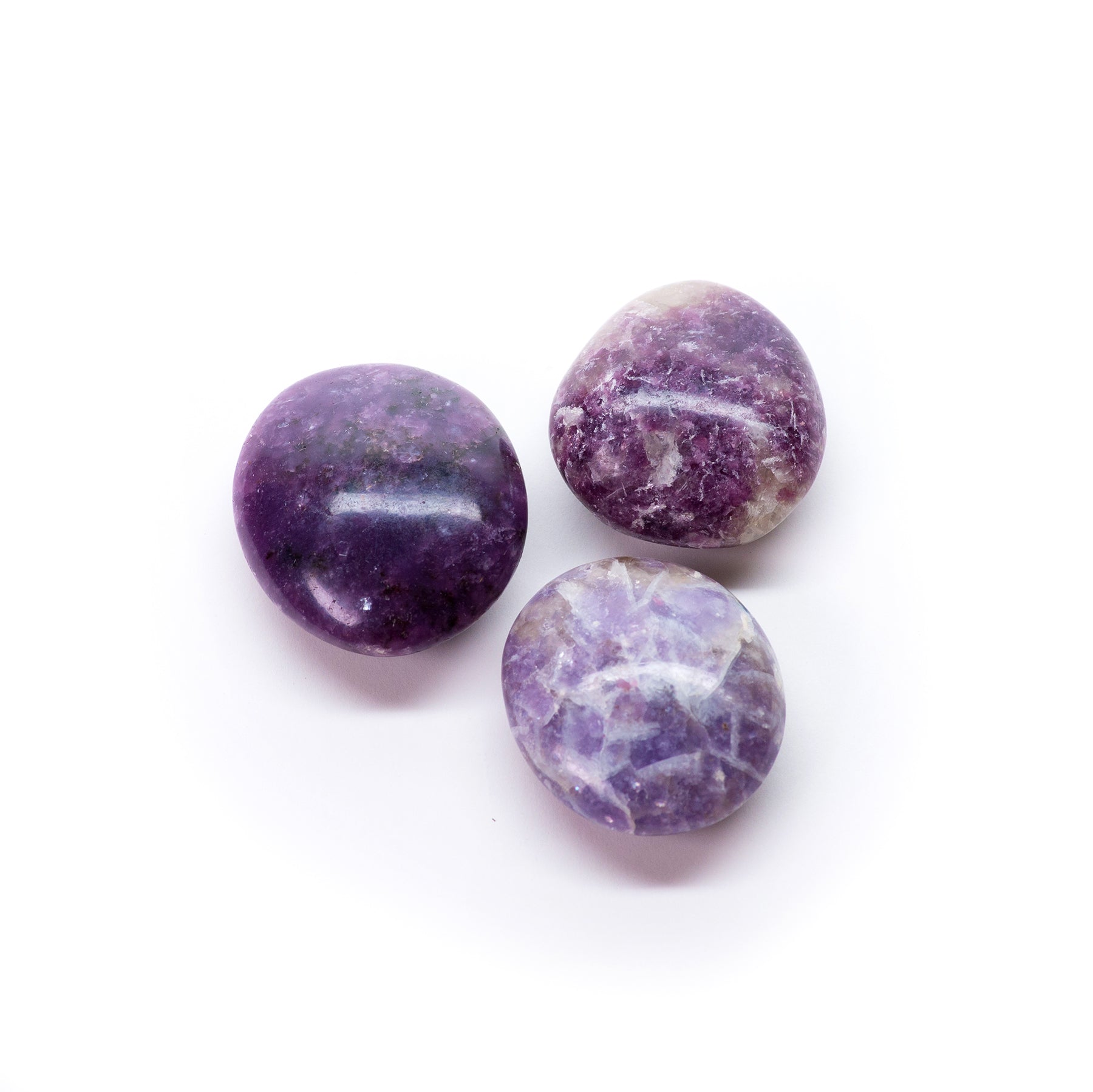 Lepidolite Palm Stone - He Hi She Lo Crystals Lepidolite Palm Stone - He Hi She Lo Crystals